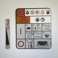Wacker Neuson BS stickerset